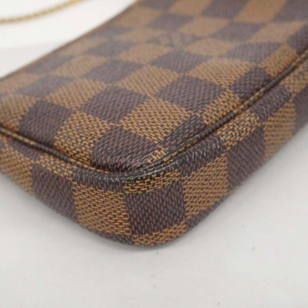 LOUIS VUITTON Brown Damier Pochette Pouch - Picture 10 of 11